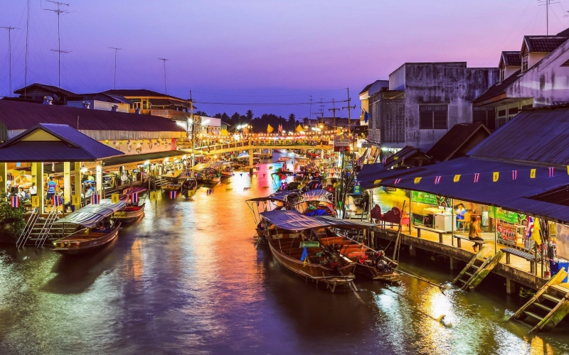 Bangkok's Floating Market